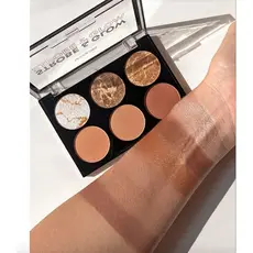 Paleta Iluminador Bronzer Contorno -SP Colors