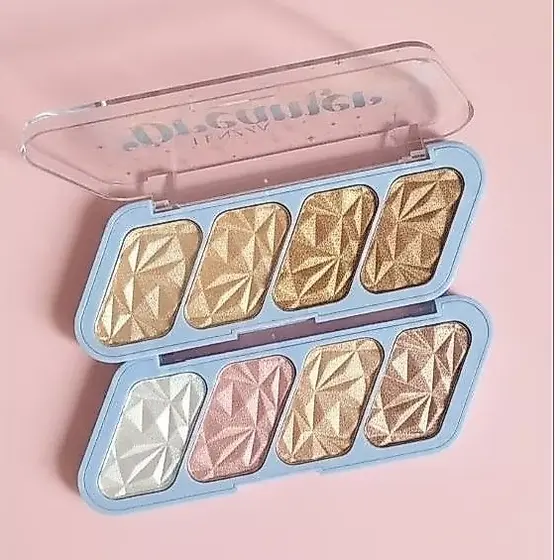 Paleta Iluminador 4 Cores Dream Fenzza - Brilho e Alta Pigmentação