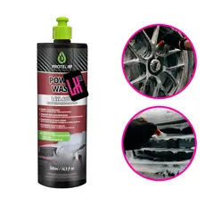 Power Wash 500ml Protelim - Shampoo Ultraconcentrado Automotivo