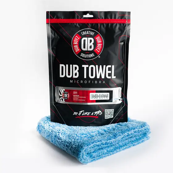 Toalha Microfibra Db Towel 500 GSM 40X40 Azul Dub Boyz