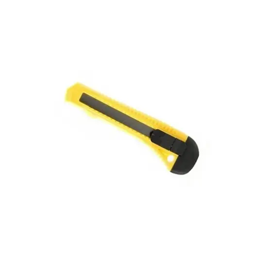 Estilete Grande Plástico Largo 15CM Lâmina 18MM Escolar Escritório Masterprint