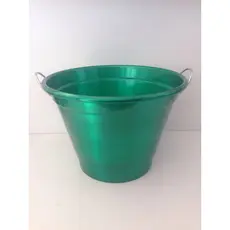 Balde de Gelo 6 Litros Verde em Alumínio