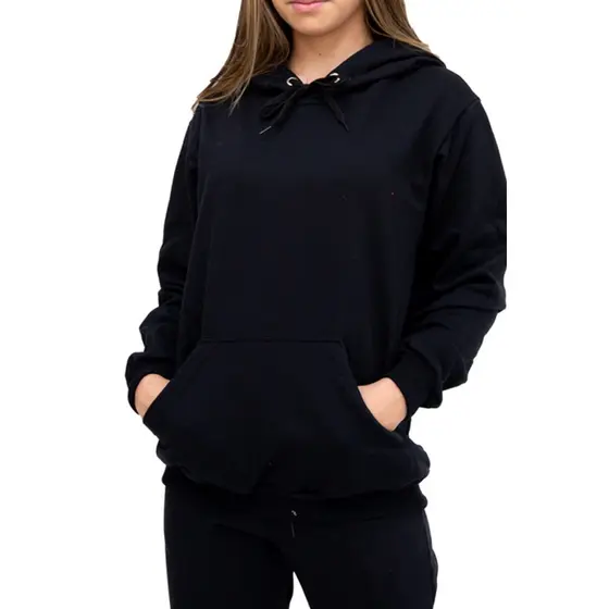 Moletom Agasalho Canguru Feminino Liso Grosso Macio